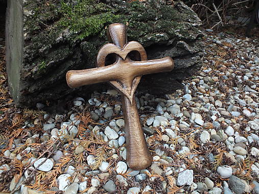 Dekorácie - Krížik veľký IV. - 14198666_