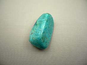 Minerály - Troml. kámen – chryzokol 26 mm, č.28f - 14200308_