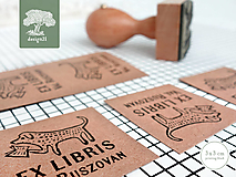 Materiál ručne robený - Psík: pečiatka 3x3 cm - 14202530_