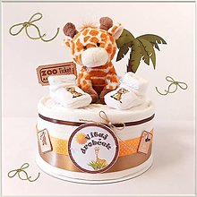 Detské doplnky - Mini tortička Žirafka - 14202417_