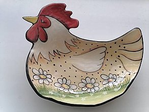 Nádoby - keramika misa ..sliepka - 14203035_