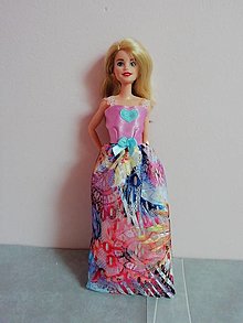 Hračky - Šaty pre Barbie - 14206178_