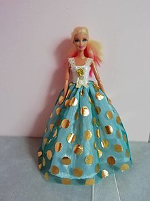Hračky - Šaty pre Barbie - 14206184_
