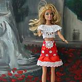 Hračky - Dvojkomplety pre Barbie - 14205988_