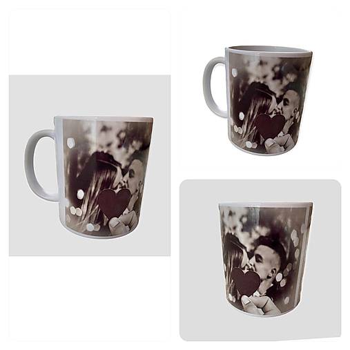 Dekorácie - Originálny hrnček s fotkou- Valentín  - 14206017_