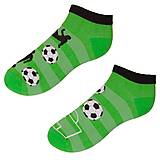 Ponožky, pančuchy, obuv - Vtipné členkové ponožky - Futbal - 14204991_