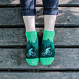 Ponožky, pančuchy, obuv - Členkové ponožky - cyklista (39-42) - 14206629_
