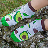 Ponožky, pančuchy, obuv - Členkové ponožky - Avokádo - 14206679_