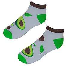 Ponožky, pančuchy, obuv - Členkové ponožky - Avokádo - 14206677_