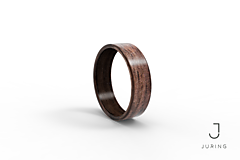Prstene - Drevený prsteň JURING Americký orech - 14206166_