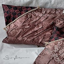 Úžitkový textil - Brokátová návliečka 40 x 25 - 14211426_