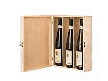 Úložné priestory & Organizácia - Drevená maľovaná krabička na víno s vlastným textom /obrázkom/ podľa želania - 14211336_