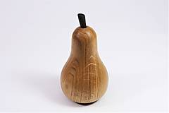 - Dekoratívna hruška z jaseňového dreva - 14208973_