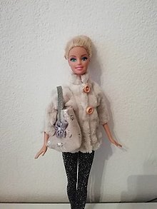 Hračky - Zimný outfit pre Barbie - 14215902_