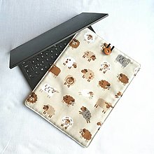 Na notebook - Puzdro ovečkové na 14" notebook - 14213905_