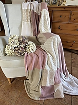 Úžitkový textil - Fialková  hortenzia - 14214044_