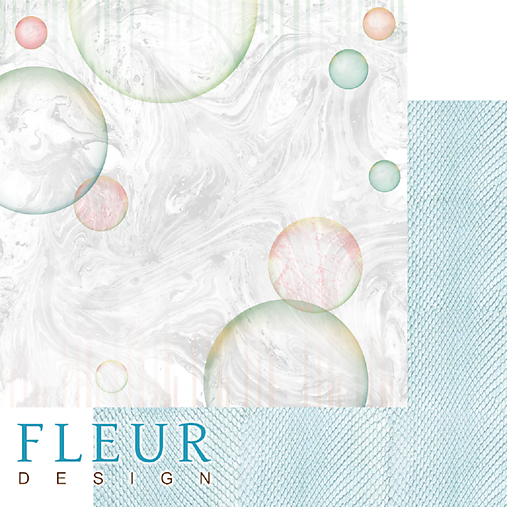 Fleur Design Dream - Fantasy 12x12 inch scrapbook papier - 40% zľava