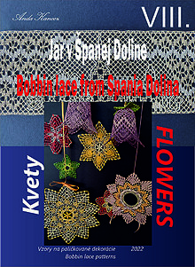 Návody a literatúra - Kvety,  Čipky zo Španej Doliny, EB - 14222686_