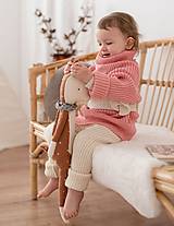Detské oblečenie - Baby kamaše, veľ. 56-104, OEKO-TEX®, béžové - 14220788_
