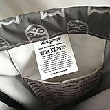 Batohy - Softshellovo-koženkový ruksak BLACK LACE - 14227652_