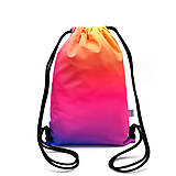 Batohy - Softshellovo-koženkový ruksak INSTA GRADIENT - 14227663_