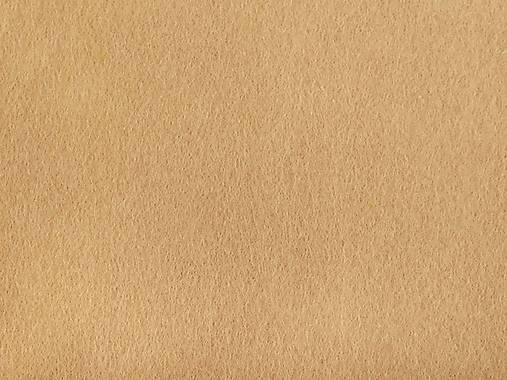 Textil - Látková dekoratívna plsť/filc - hnědá písková - 14225959_