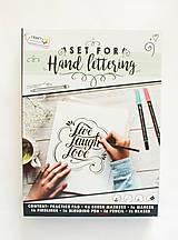 Nástroje - Hand lettering - komplet set - 14228045_