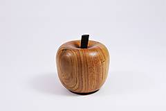  - Dekoratívne jabĺčko z marhuľového dreva - 14226813_