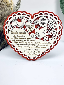 Dekorácie - Darček k narodeninám - 14232726_