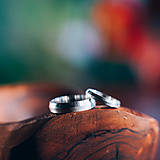 Prstene - trigon wedding bands - 14231122_