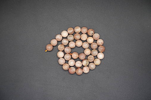 Minerály - Slnečný kameň I. 4-6-8-10-12 (40ks (10mm)) - 14230928_