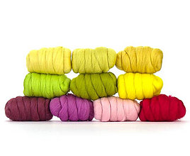 Textil - Merino vlna na plstenie - 250 g - 14228922_
