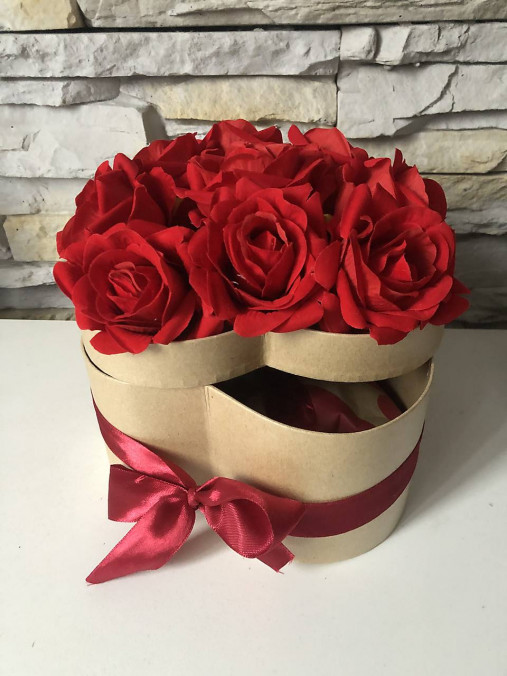 Dekorácie - Valentínske srdce - 14230353_