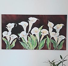 Obrazy - Calla, 110 x 60 cm, akryl - 14234623_