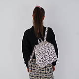 Batohy - Baxie handmade LEO ruksak, batoh leopardí vzor - 14236963_