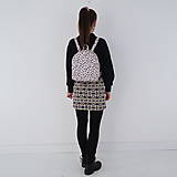 Batohy - Baxie handmade LEO ruksak, batoh leopardí vzor - 14236965_