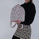 Batohy - Baxie handmade LEO ruksak, batoh leopardí vzor - 14236970_
