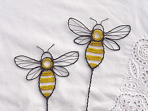 Dekorácie - včela ... tisícročná... zápich - 14239464_