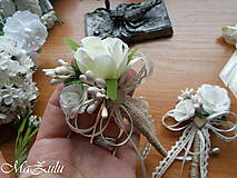 Svadobné pierka - vintage svadobné pierko pre ženícha - 14239284_