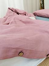 Úžitkový textil - Ľanové obliečky - výber zo 40 farieb - rôzne rozmery (150x200) - 14239405_