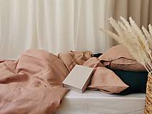 Úžitkový textil - Ľanové obliečky - výber zo 40 farieb - rôzne rozmery (200x200) - 14239413_