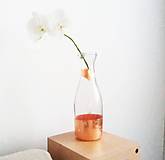 Dekorácie - Predám originálnu art decor vázu medenú. Vytvorte slávnostnú Valentínsku, veľkonočnú, svadobnú, narodeninovú atmosféru. - 14238605_