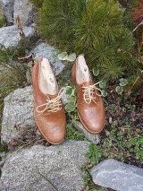 Ponožky, pančuchy, obuv - Dámské topánky z kože - 14241818_