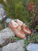 Ponožky, pančuchy, obuv - Dámské topánky z kože - 14241820_