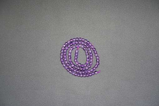 Minerály - Ametyst 4-6-8-10-12 (115ks (4mm)) - 14242331_