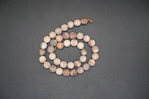 Minerály - Slnečný kameň matný (40ks) - 14242409_