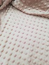 Textil - Minky peach blush - 14244827_