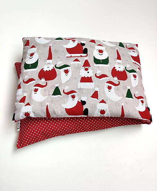 Úžitkový textil - Pohánkový vankúš dlhý - Mikuláš - 14242718_