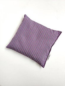 Úžitkový textil - Pohánkový vankúš malý - fialový - 14242593_