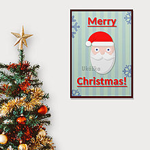 Grafika - Vianočná grafika cartoon (Santa) - 14245280_